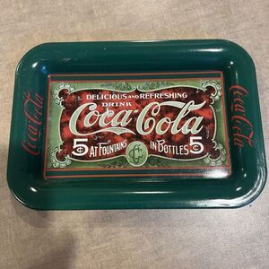 Coca Cola Vintage Mini Tin Tray 1989